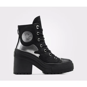 Chuck 70 De Luxe Heel Chrome Unisex Siyah Platform Sneaker