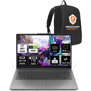 Loq Intel Core I7 12650HX 48GB 1tb SSD RTX4050/6GB 15.6" Fhd 144Hz Fdos Taşınabilir Bilgisayar & Per4 Çanta 83LK002VTRP328