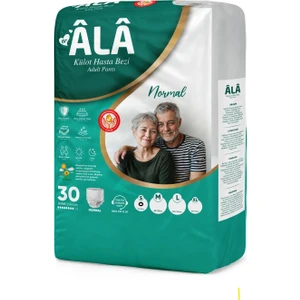 Ayakta Hasta Külot Bez Small 30'lu 50x90 cm Normal