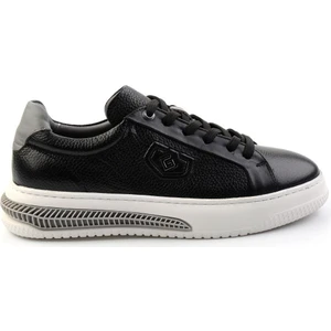 Siyah Leather Erkek Sneaker E01075574903