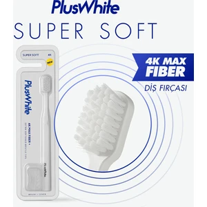 Plus White Yumuşak Diş Fırçası 4K Max Fiber