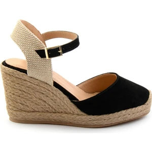 Siyah  Kadın Dolgu Topuklu Ayakkabı K01718002302