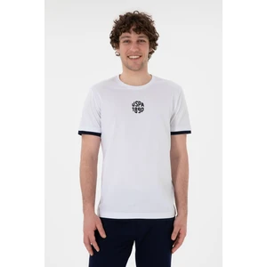 U.S. Polo Assn. Erkek Beyaz Tişört 50306900-VR013