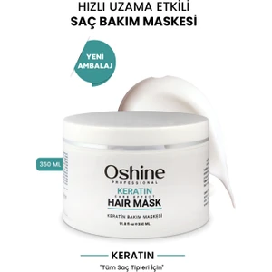 Oshine Professional Keratin Bakım Saç Maskesi Sülfatsız 350 ml