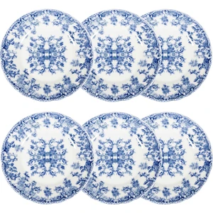 Blue Dream Pasta Tabağı Seti 6lı- 20 cm