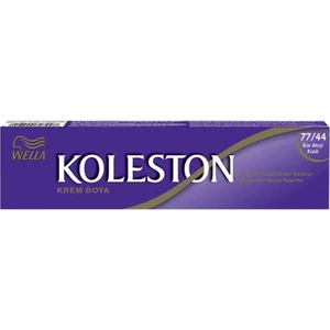 Wella Koleston Antrasit Gri Saç Boyası - Amonyak İçeren, Yoğun Beyaz Kapatma Etkisiyle Uzun Süre Kalıcı Canlı Renkler, 50 ml