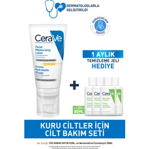 Cerave Kuru Ciltler Için Cilt Bakım Seti