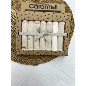 Desenli Penye Bebek Ağız Mendili 7'li 2025