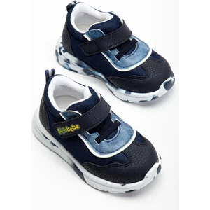 Dilimler Ayakkabı Şirinbebe Ortopedik Erkek Bebek Ilk Adım Spor Ayakkabı Lacivert Cırtlı Anorak Malzeme