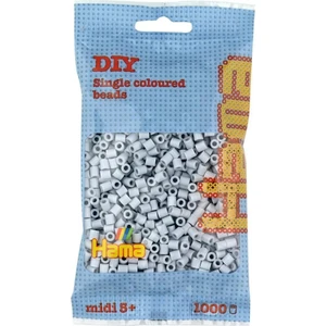Hama Beads 1.000'lik Hama Midi Boncuk - Açık Gri