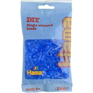Hama Beads 1.000'lik Hama Midi Boncuk - Şeffaf Mavi