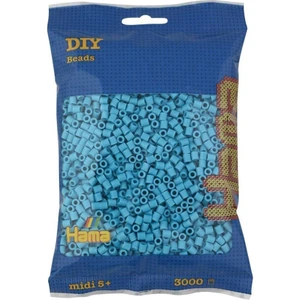 Hama Beads 3.000'lik Poşet Hama Midi - AZUR MAVİ