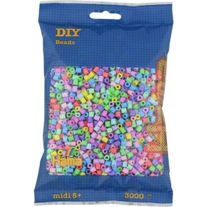 Hama Beads 3.000'lik Hama Midi Boncuk - Pastel Renkler