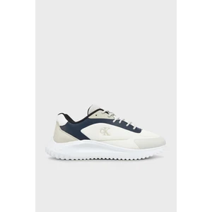 Calvin Klein EVA RUNNER LOW MESH MIX Krem Erkek Sneaker