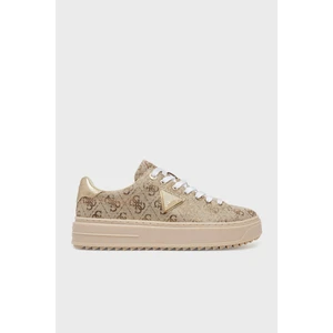 Denesa 4g Logolu Kalın Taban Sneaker Ayakkabı FLJD13FAM12 Bayan Ayakkabı FLJD13 FAM12 Gold