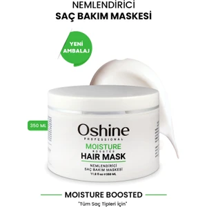 Oshine Professional Kuru Saçlar İçin Nemlendirici Saç Maskesi, Moisture Hair Mask 350 ml