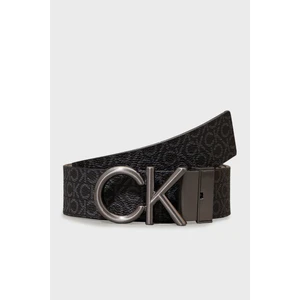 Calvin Klein Logolu Çift Taraflı Hakiki Deri Kemer K50K51282901R Erkek Kemer K50K512829 01R