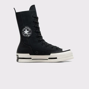 Chuck 70 Plus Unisex Siyah Platform Sneaker