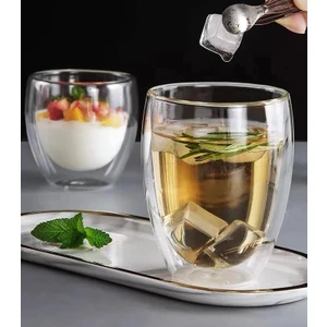 Çift Cidarlı Bardak 300 ml 2 Adet