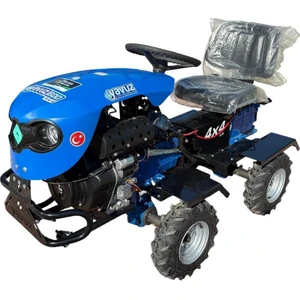 Y600SX 188FE 12 Hp Dizel Marşlı 4x4 Mini Traktör