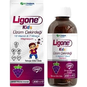 Ligone Kids Üzüm Çekirdeği Multivitamin 200 ml