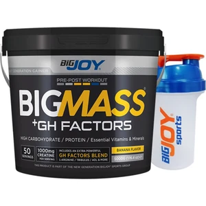 Bigjoy Sports Bigmass Mass Gainer Gh factors Karbonhidrat Protein Muz Aroma 5000g