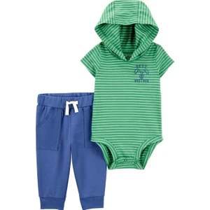 Erkek Bebek Body Pantolon Set 2'li Paket