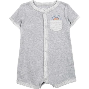 Erkek Bebek Kısa Tulum