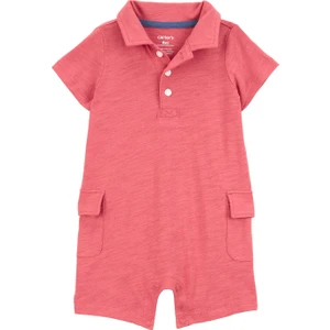 Erkek Bebek Kısa Tulum