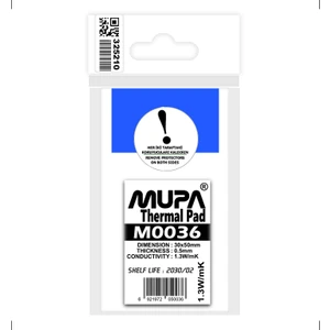 Termal Ped / Thermal Pad 0.5mm 1.3W/mK 30X50mm M0036