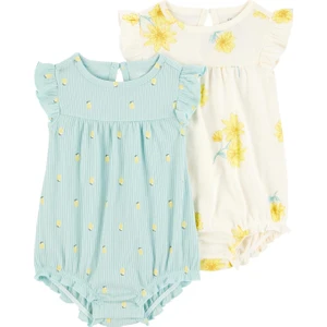 Layette Kız Bebek Tulum Set 2'li Paket