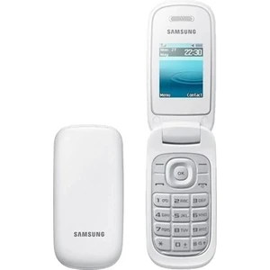 GT-E1270 Beyaz Kapaklı Tuşlu Cep Telefonu