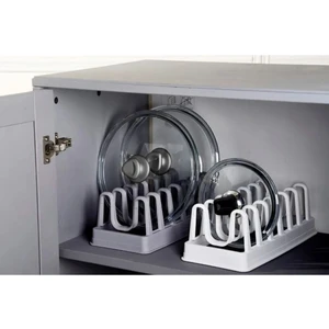 Braves Tencere Kapağı Düzenleyici 6 Bölmeli Dolap Içi Tencere Kapağı Düzenleyici