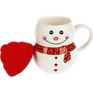 Kardan Adam Kupa Silikon Kapaklı