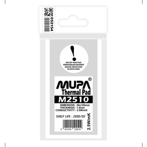 Termal Ped / Thermal Pad 1.0mm 2.5W/mK 50X100mm M2510