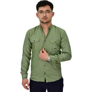 Erkek Spor Likralı Gömlek BGL-ST04343