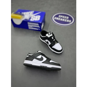 Spor Butik Dunk Low Retro Siyah Beyaz Kaliteli Ithal Erkek Kadın Spor Ayakkabı