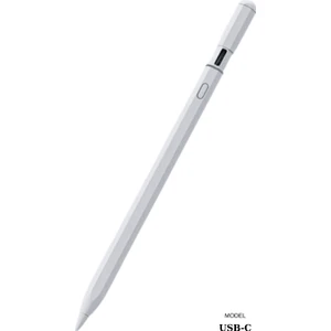 Apple iPad Pencil 11 Nesil 11" 2025 A16 M3 Uyumlu Avuçiçi Red Eğim Özellikli Bluetoothlu Dokunmatik Kalem