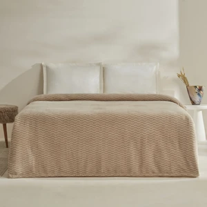 Karaca Home Raunda Çift Kişilik Wellsoft Battaniye Ekru
