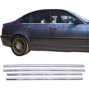 My Tuning Bmw 3 Seri E46 Krom Cam Çıtası 4 Parça P.çelik 1998-2005 arası