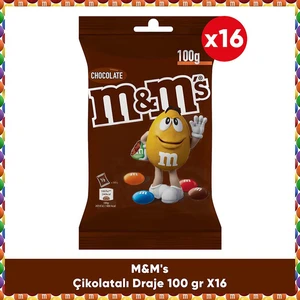 M&M'S Çikolatalı Draje 100 gr x16