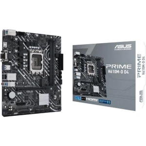 Prıme H610M-D D4 Intel H610 Lga1700 DDR4 3200 Hdmı Vga M2 Usb3.2 Com Matx (Prıme H610M-D D4) Anakart