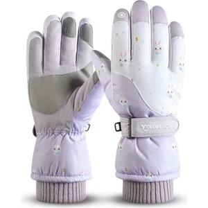 Golovejoy Ultralight Su Geçirmez Bayan Dokunmatik Kayak & Snowboard Eldiveni