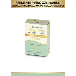 Lien Beaute Lumirice Fermente Pirinç Özlü Sabun Pürüzsüzleştirici, Aydınlatıcı, Renk Eşitleyici