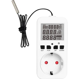 Dijital Termostatlı Priz 230V 16A Isıtma Soğutma Kontrolü Sürüngen Sera Terraryum Bira Yapımı (Yurt Dışından)