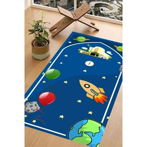 Dijital Baskılı Yıkanabilir Kaymaz Taban Çocuk Seccadesi