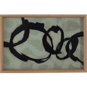 Loop Dekoratif Tepsi Natural 31X42CM