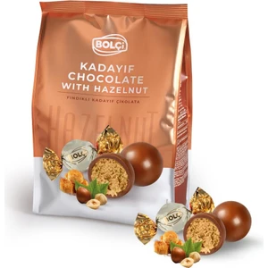 Dubai Çikolatası Fındıklı Kadayıf Dolgulu Sütlü Top Çikolata 500 G