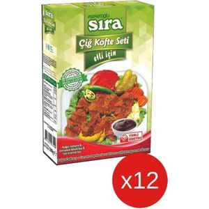 Etli Çiğ Köfte Seti 12 x 500 gr