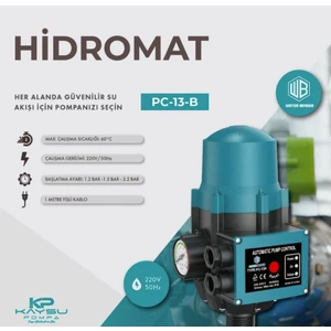 Bahçe Hidromat Hidrofor Otomatiği
